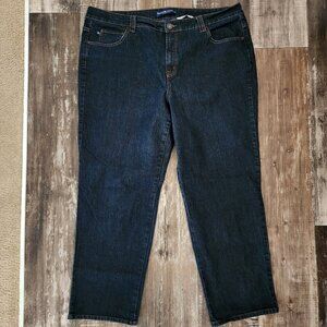 Bandolino Women's Mandie Classic Fit Blue Jeans Size 22w